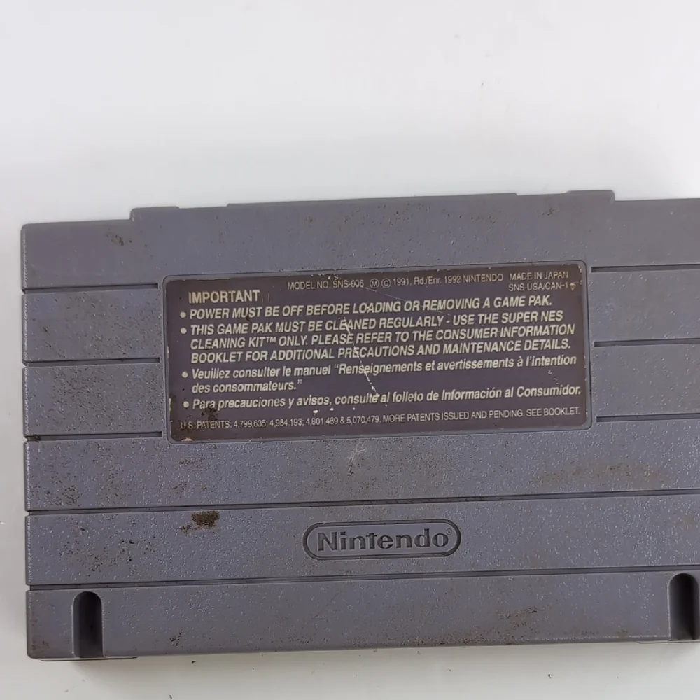 Nintendo Donkey Kong Country Game Cartridge - Gray